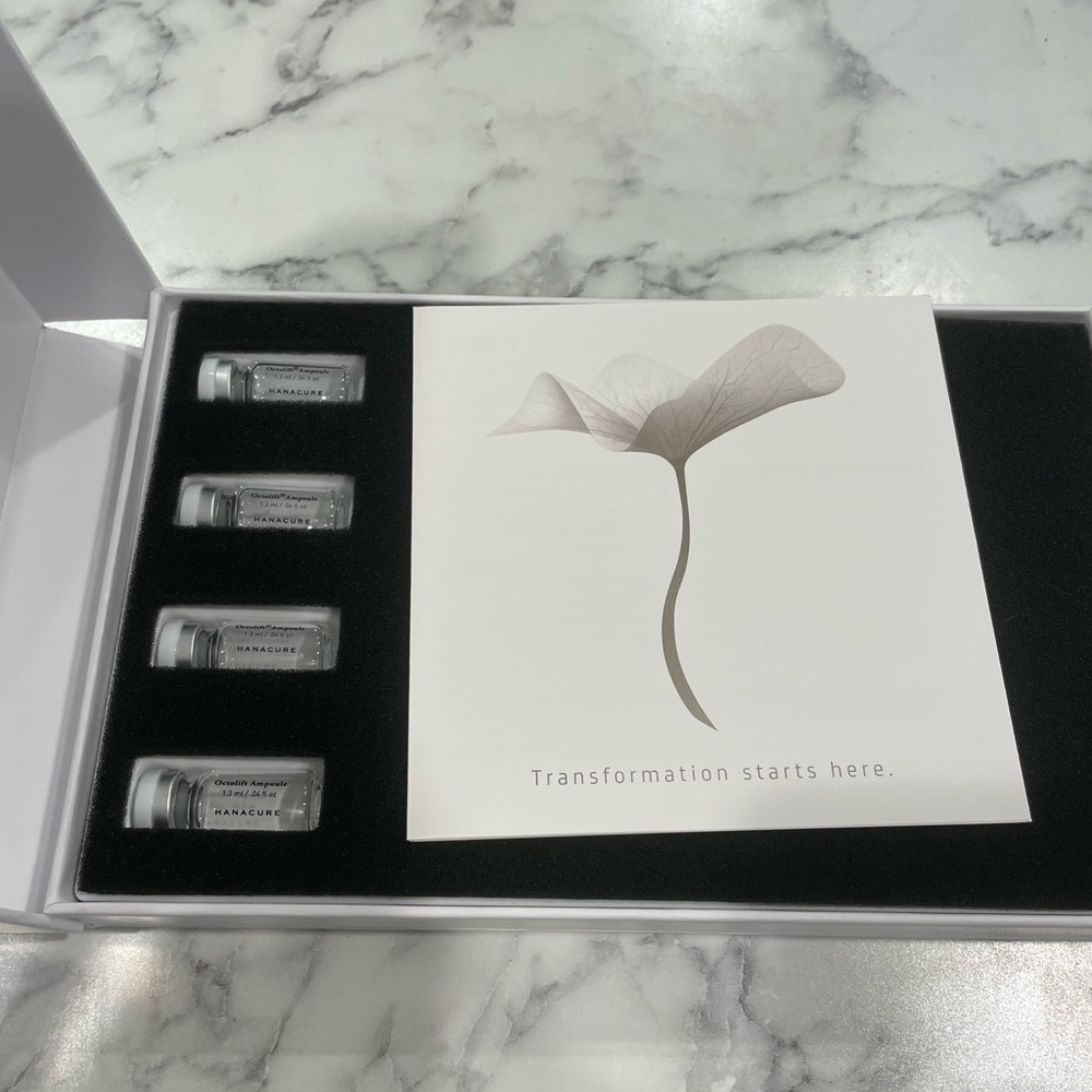 Brand new in box Hanacure face mask set